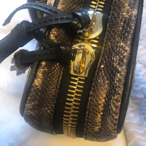 Beautiful Ports Snake Print Leather Bag - Picture 4 of 13